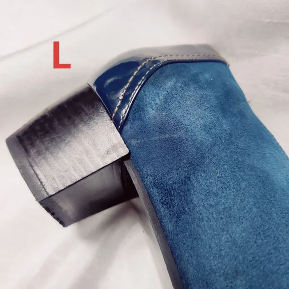 ROBERTO CAPUCCI Blue Heels Size 10 Made in Italy - Picture 11 of 17